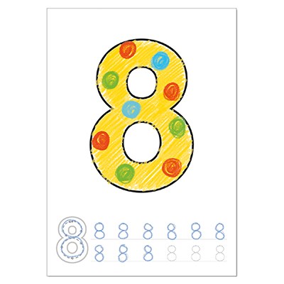 Image 3 of Number Colouring Book - Orchard Toys (£3.99)